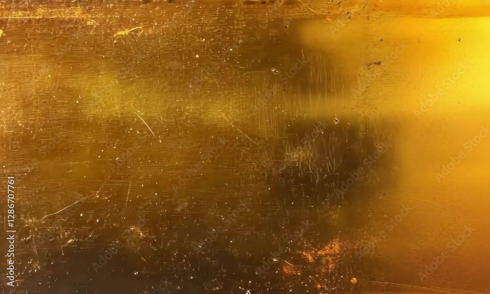 Poster golden surface texture showcasing intricate patterns and natural imperfections under soft lighting