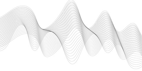 Abstract modern background, curved lines, create the effect of an optical illusion and will successfully complement your design stock illustration.