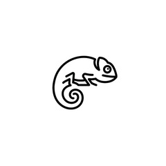 Chameleon Vector Logo Design