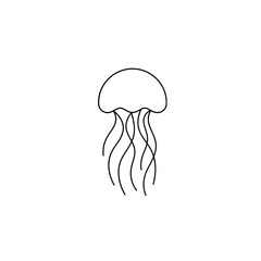 Jellyfish Vector Logo Design