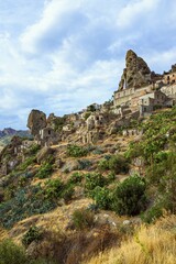 Ghost Town, Pentedattilo Village, Calabria, Italy, Europe