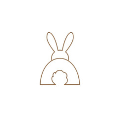 Fototapeta premium Rabbit Vector Logo Design