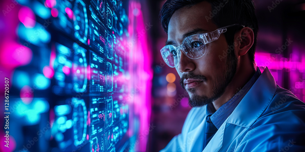 Poster revolutionizing healthcare with ai and blockchain for secure patient data management and personalize