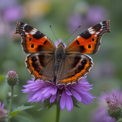 Obraz premium Red Admiral Vanessa Atalanta