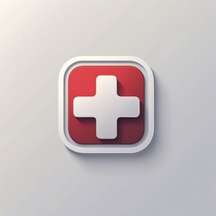 Fototapeta premium Medicine icon SVG vector features a clean, scalable design representing healthcare. It includes symbols like a pill, capsule, syringe, or cross, ideal for medical apps, websites, and infographics.