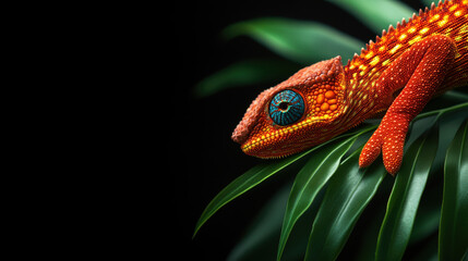 Anatomy, A detailed shot of a chameleon's zygodactyl feet showcasing high fidelity.