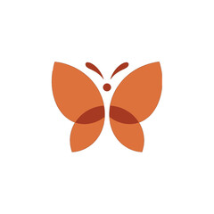 Naklejka premium Butterfly Vector Logo Design