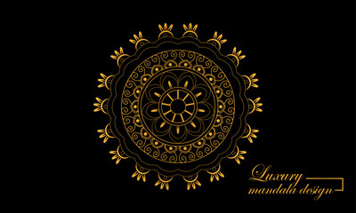 Exclusive Luxury Ornamental Mandala Design . Luxury Mandala Design . 