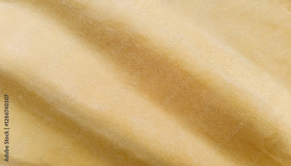 Poster textured yellow fabric background with soft gradient and fabric weave, ideal for design projects, photography backdrops, and fabric art