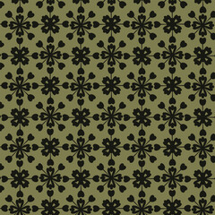 Fototapeta premium seamless damask wallpaper pattern