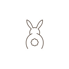 Fototapeta premium Rabbit Vector Logo Design