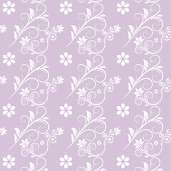Fototapeta premium seamless pattern with flowers