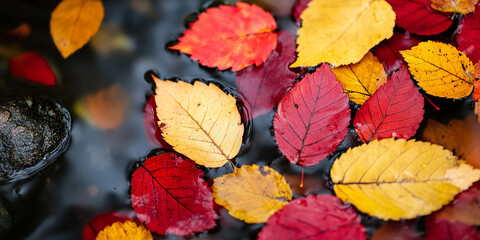 Autumn Leaves Overhead

