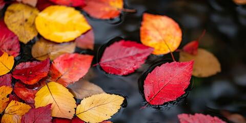 Autumn Leaves Overhead

