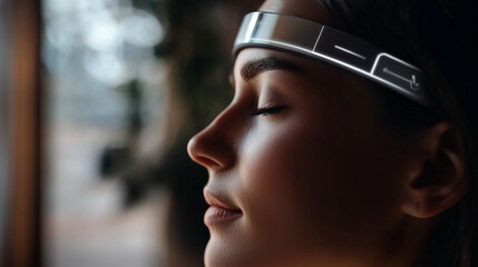 Wearable headbands that monitor brain activity in real time, supporting meditation, focus training, and mental well-being with app integration.