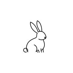 Obraz premium Rabbit Vector Logo Design