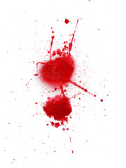 Blood Splatter Red Paint 1