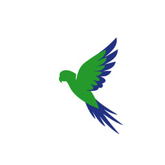 Fototapeta premium Parrot Vector Logo Design