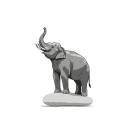 Elephant Vector Logo Design