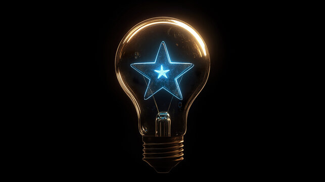 Blue Light Bulb Dream
