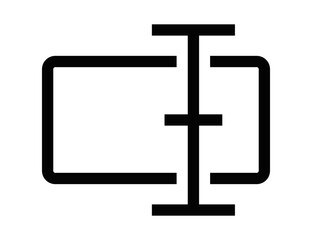 Obraz premium Rename vector icon for file management and editing tools. Editable stroke.