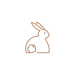 Fototapeta premium Rabbit Vector Logo Design