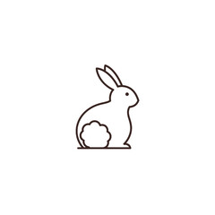 Fototapeta premium Rabbit Vector Logo Design