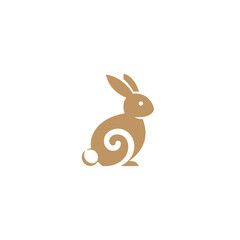 Rabbit Vector Logo Design