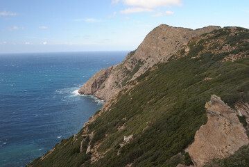 La costa di Punta Argentiera