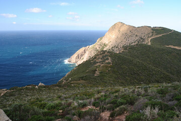 La costa di Punta Argentiera