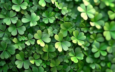Saint Patrick Day kelly 3d background