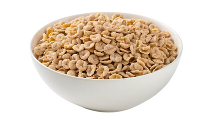Fototapeta premium bowl of cereal with milk png