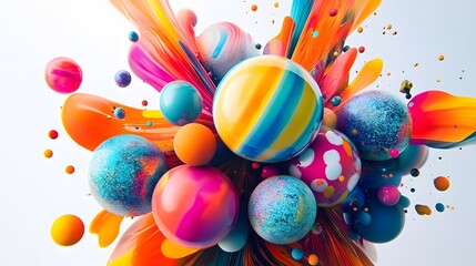 A Playful and Sophisticated 3D Planet Inspired by the Jester Archetype