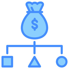 Cost Allocation Icon