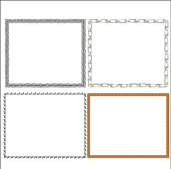 front page border design image element