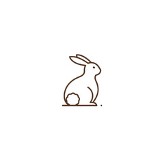 Obraz premium Rabbit Vector Logo Design
