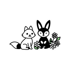rabbit and carrot