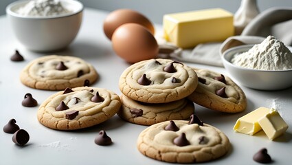 Freshly baked soft chocolate cookies with a rich, gooey chocolate filling that melts in your mouth