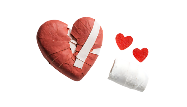 Broken heart love relationship never heals