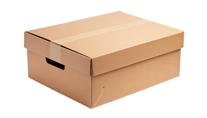 brown cardboard box png 