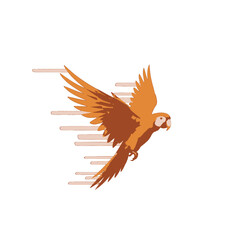 Obraz premium Parrot Vector Logo Design
