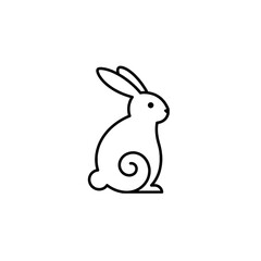 Fototapeta premium Rabbit Vector Logo Design