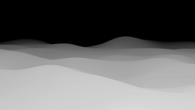 z depth map gray mountains landscape