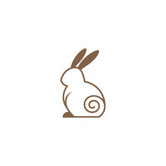 Rabbit Vector Logo Design