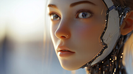 Ai girl robot