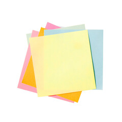colorful sticky notes png