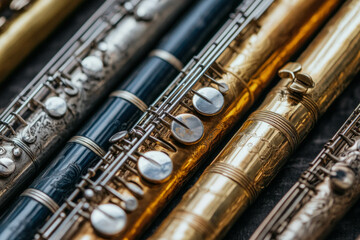 Naklejka premium Valuable Instrument Papers