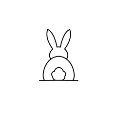 Fototapeta premium Rabbit Vector Logo Design
