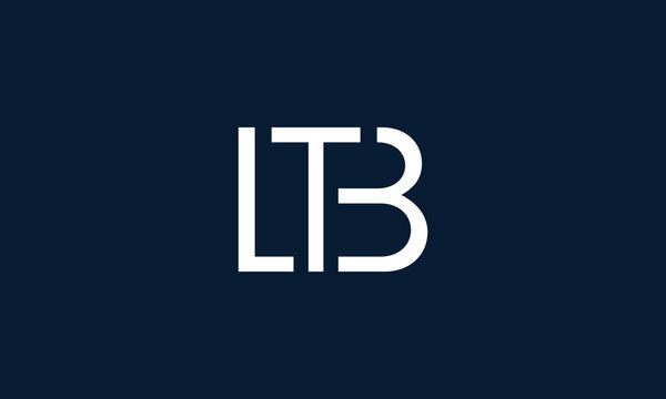 LTB  monogram logo design