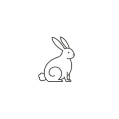 Obraz premium Rabbit Vector Logo Design